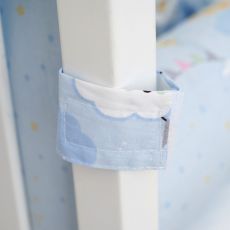 Постельный комплект 6 эл. Twins Sky 4060-TS-04, blue